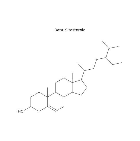 Beta-sitosterolo, uno sterolo della frazione insaponificabile dello olio di oliva