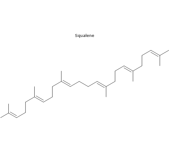 Squalene, un idrocarburo della frazione insaponificabile dello olio di oliva