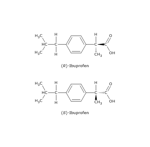 Enantiomers of Ibuprofen